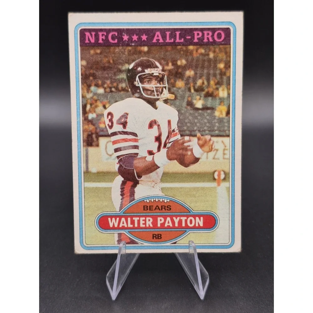 1980 Topps Chewing Gum Walter Payton #160 NFC All Pro Chicago Bears